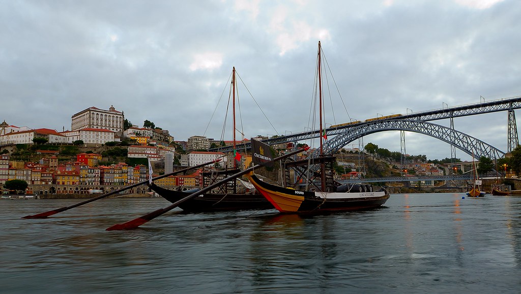Porto on a cloudy day