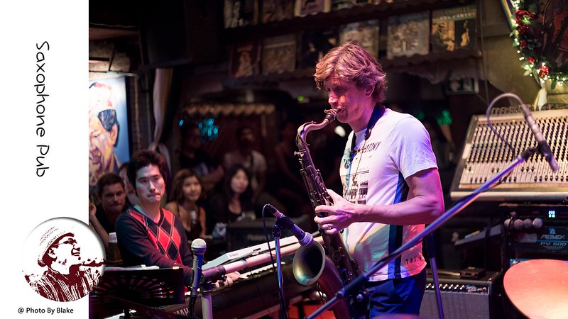 曼谷酒吧,Saxophone Jazz Pub,薩克斯風酒吧,saxophone pub @布雷克的出走旅行視界