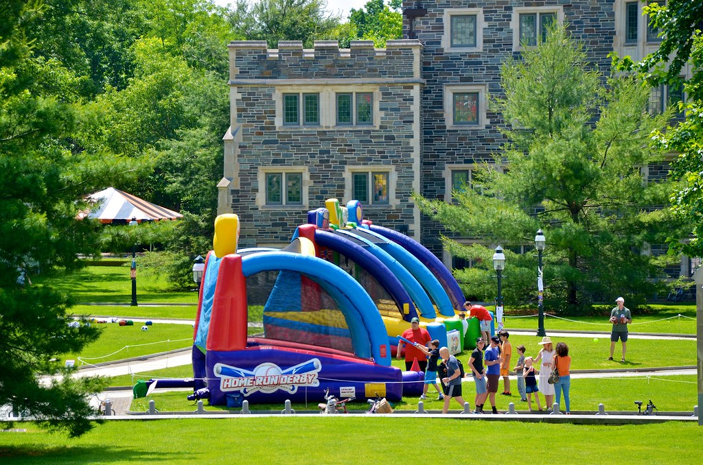 Bouncy Castles Outside The 25th Reunion | The kids were disa\u2026 | Flickr