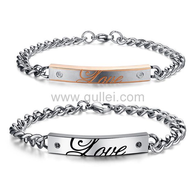 gullei.com Matching Promise Bracelets Gift for Couples