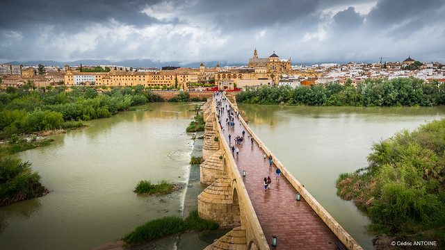 The Roman Bridge of Córdoba - from the Torre de la calahorra