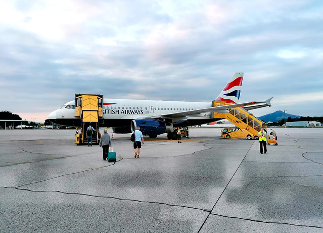 British Airways Flight BA2652, Salzburg Airport