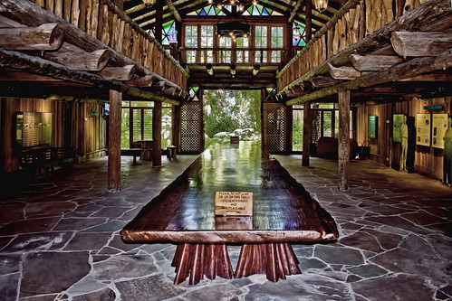 The Hall of Giants, McKee Botanical Garden, 350 U.S. Highway 1, Vero Beach, Florida, USA / Area 18 acres (7.3 hectares) Architect: William Lyman Phillips / NRHP reference # 97001636 / Added to NRHP: J by Urban Florida Photographer, The McKee Botanical Garden (area of 18 acres (7.3 hectares)) is a non-profit, subtropical botanical 