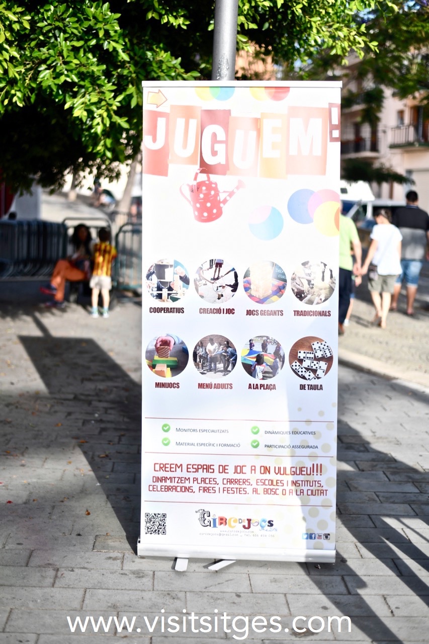 Festa Infantil a Plaça Catalunya Sant Joan Sitges 2019