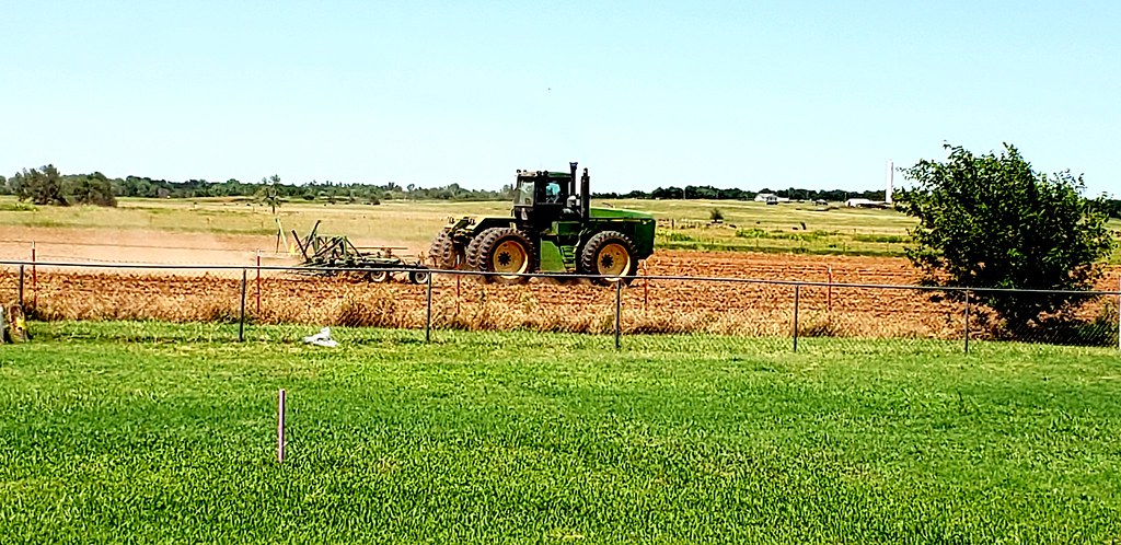 Plowing the fields