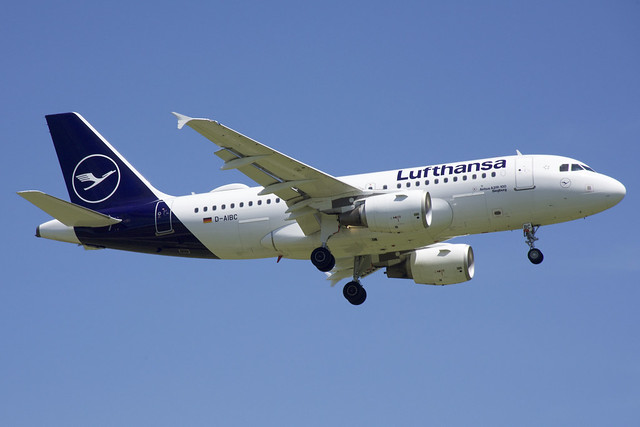 Lufthansa Airbus A319-112; D-AIBC@ZRH;24.06.2019