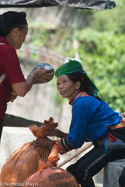 Co Lao Woman At Market