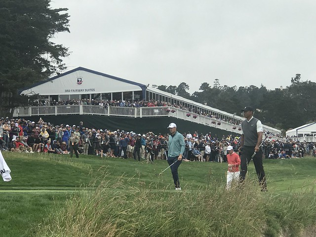 Here comes Tiger Woods.