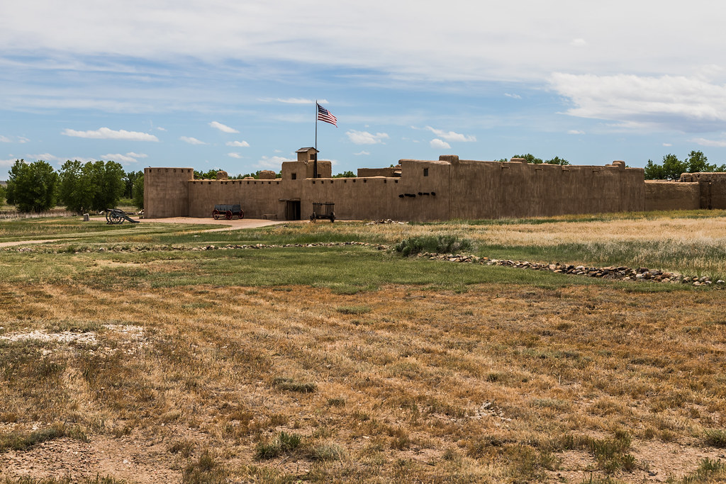 Bent´s Old Fort Außenmauern
