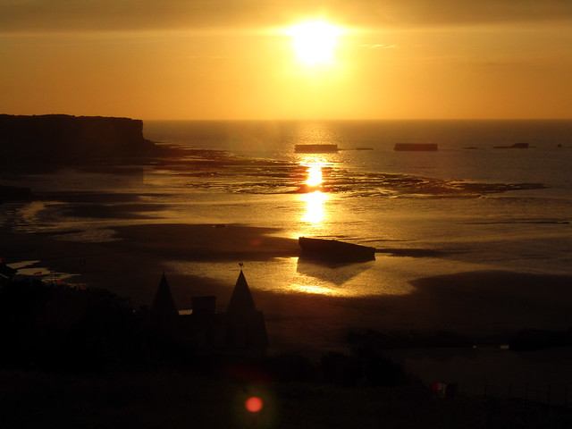 Sunset Over Arromanches-les-Bains, May 2018