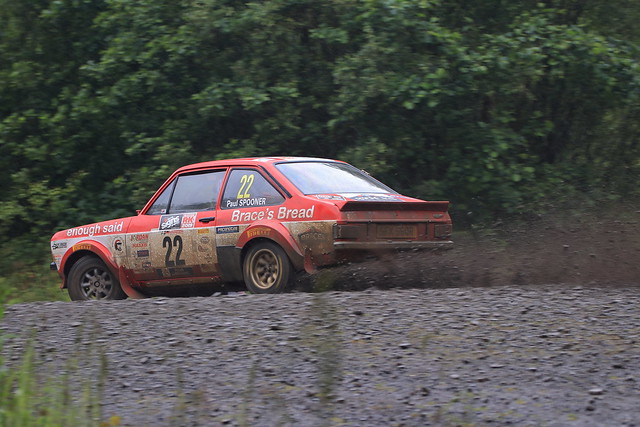 1977 Ford Escort Mk2 2.0 ltr SS6 Red Kite Rally Stages 2019