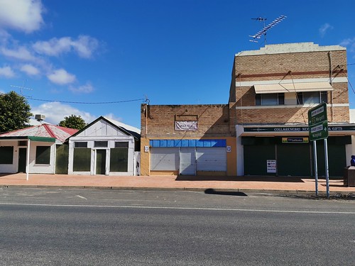 australia newsouthwales nsw collarenebri shops abandoned