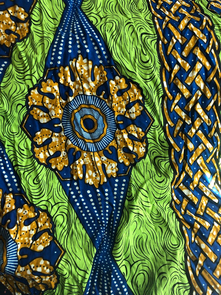 African Batik Fabric | Flickr