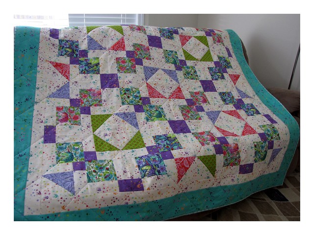 A finished quilt