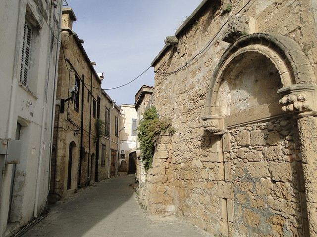 Chysopolitissa church and alley, Kyrenia