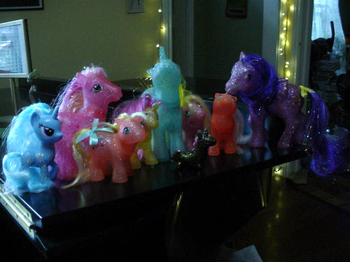 glitter ponies 1