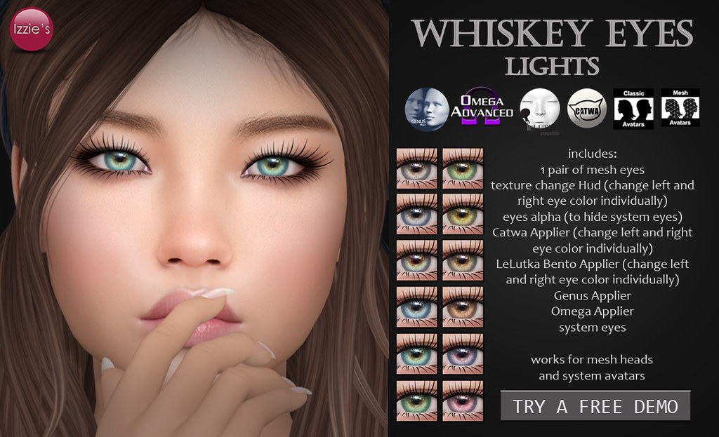 Whiskey Eyes Lights for FLF