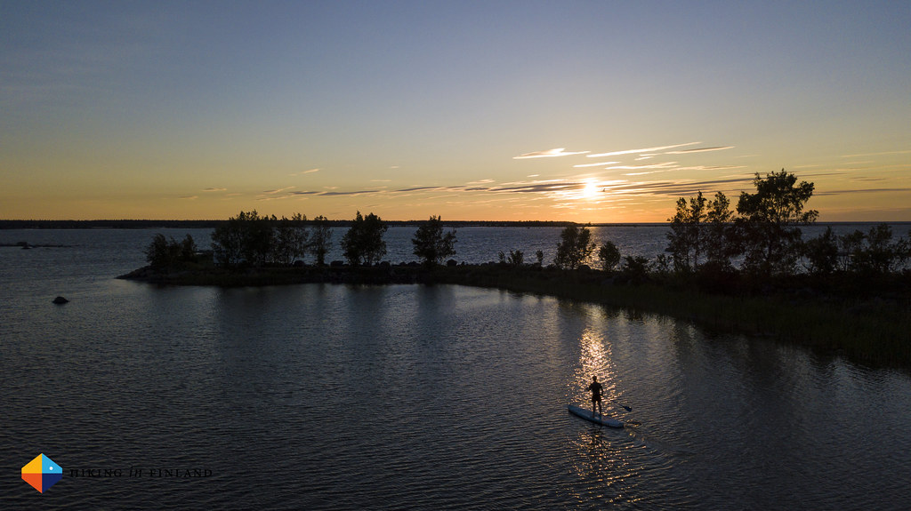 Sunset SUPing