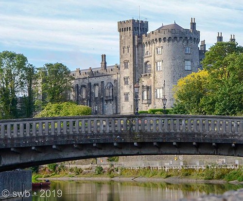 reflection medieval castle kilkenny ireland rivernore river flickrsbest
