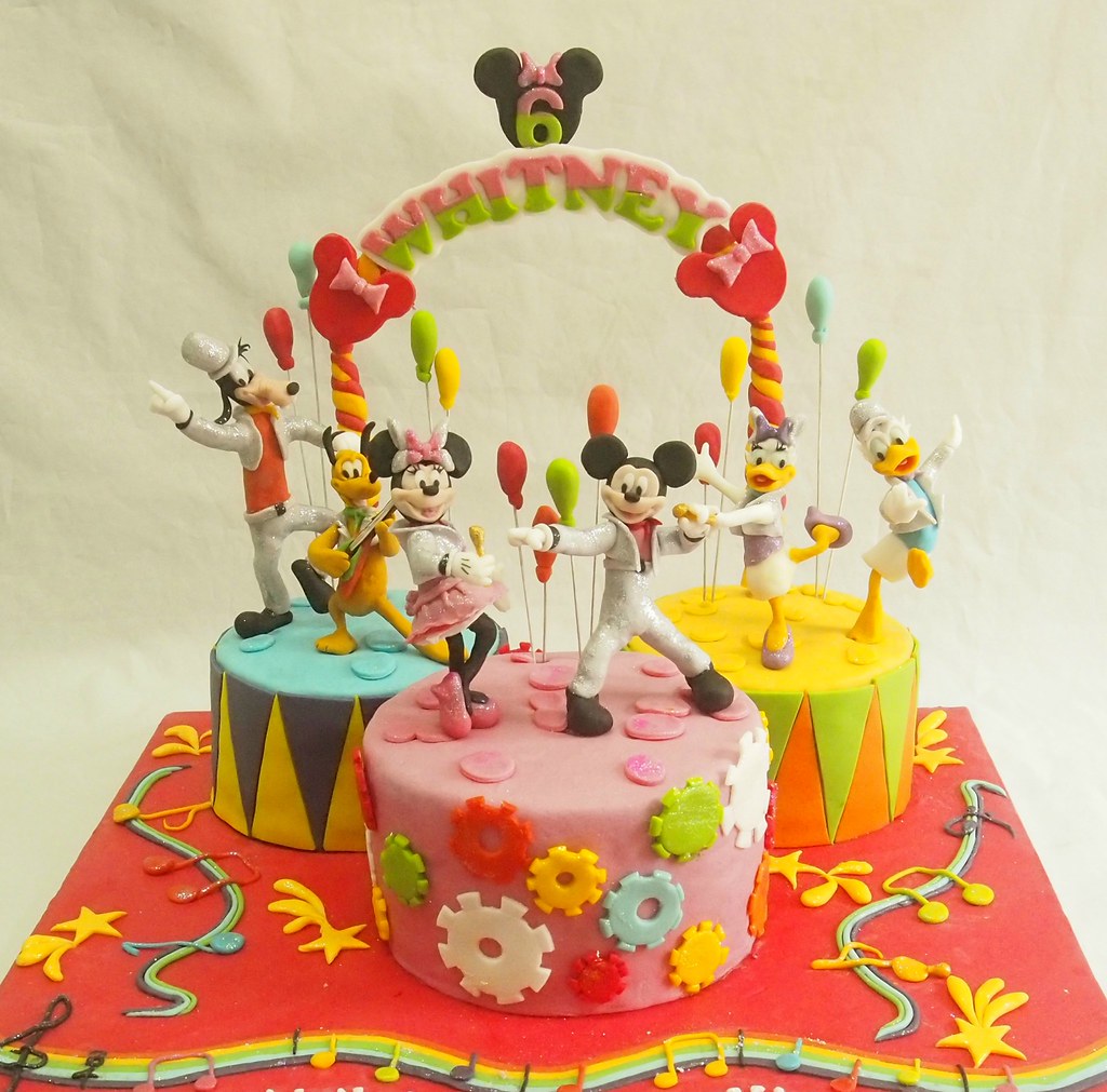 Mickey Mouse Clubhouse birthday cake 米奇妙妙屋蛋糕