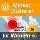 Complemento de Marker Clusterer para WordPress