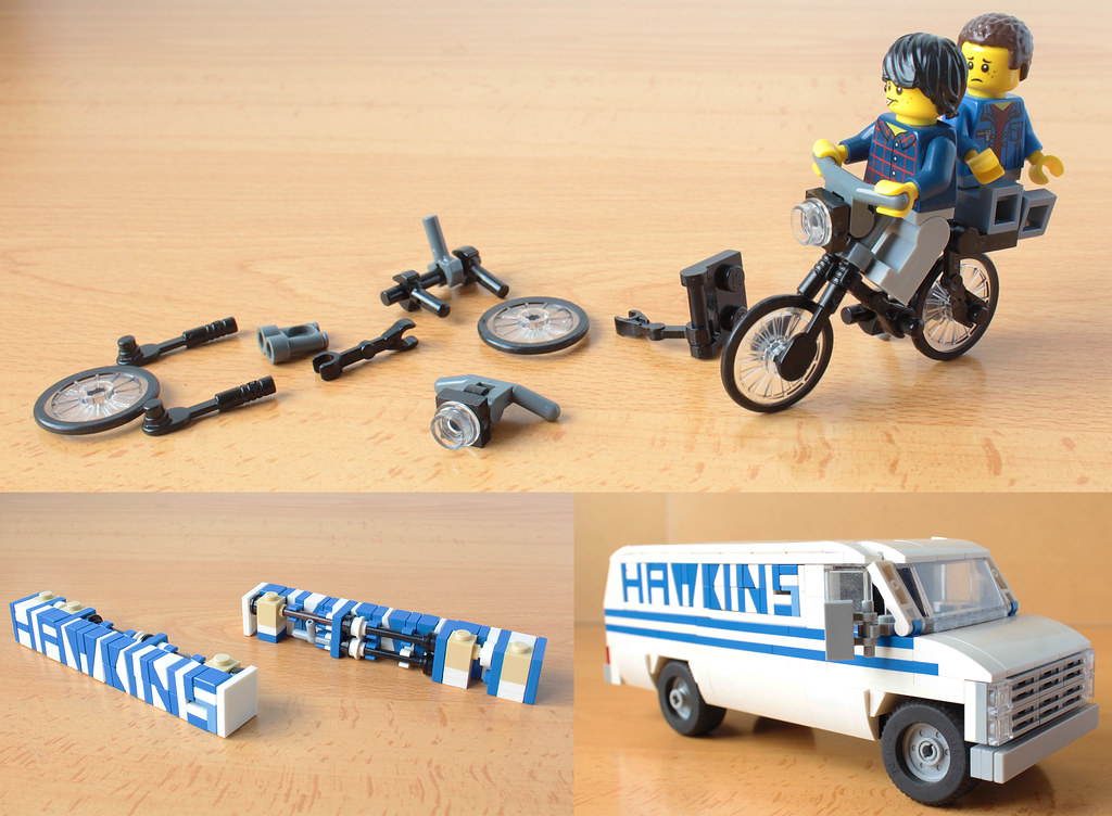 Some stuff from my Stranger Things MOC