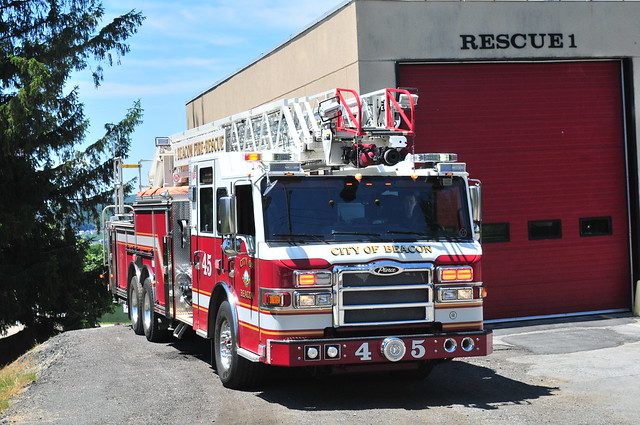 City of Beacon Fire Department Ladder 33-45