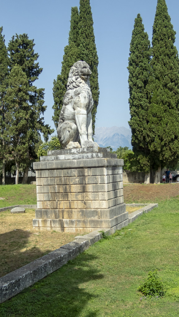 Lion of Chaeronea, Boeotia, Greece