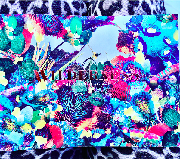 Colorful booklet titled 'Wilderness Festival programme 2017'
