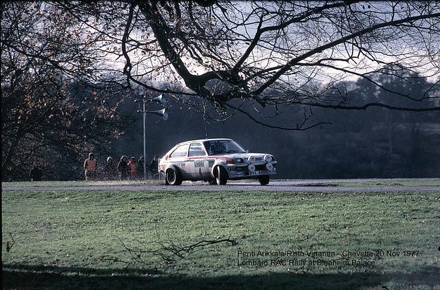 Lombard RAC Rally, Blenheim Palace, 1977