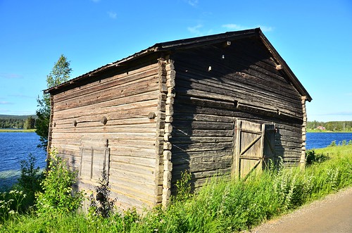 boathouse lakeljungan ljungan ede östersundskommun jämtland sweden