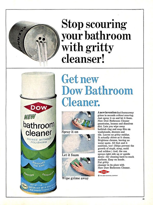 DOW Bathroom Cleaner 1966