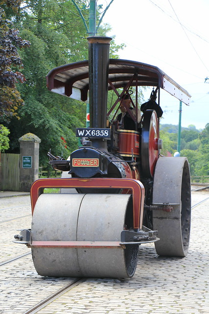 Steam roller, Beamish Museum