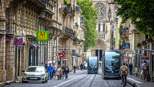 bordeaux france streetview tram alsanin