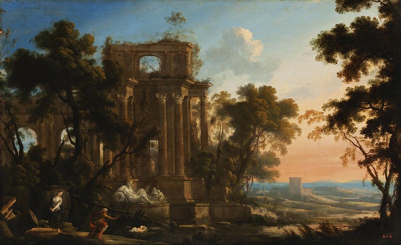 Pierre-Antoine Patel (1648-1707) - Classical landscape