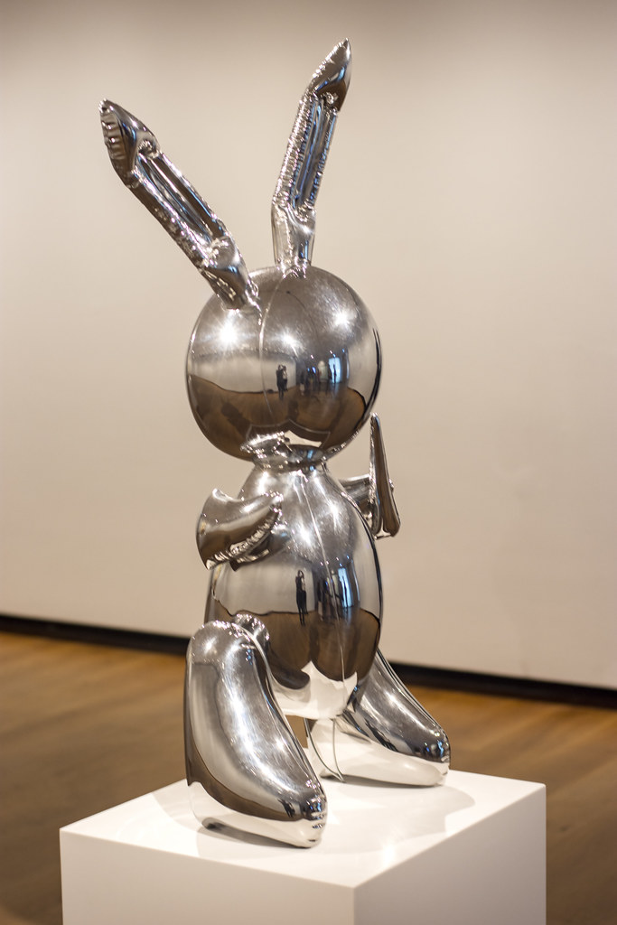 UK - Oxford - Ashmolean - Jeff Koons Exhibition - Rabbit 0… | Flickr