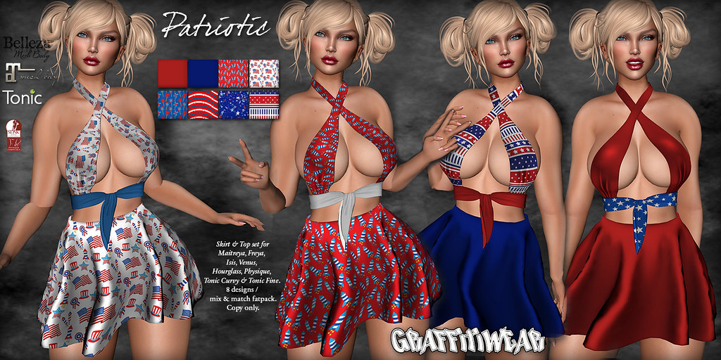 Patriotic Outfit Ad
