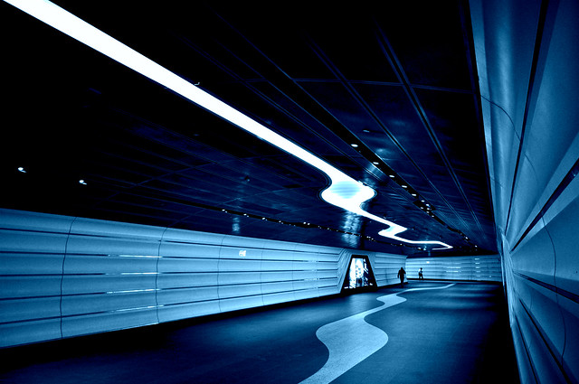 The Future - Wynyard Station in the Blue