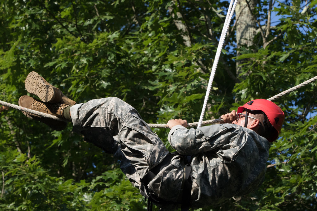 Basic Camp 1st Regiment, High Ropes Course | Cadet Rafael Vi… | Flickr