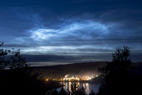 weather bc canada britishcolumbia quesnel clouds noctilucent night nightshining nighttime cariboo fraser