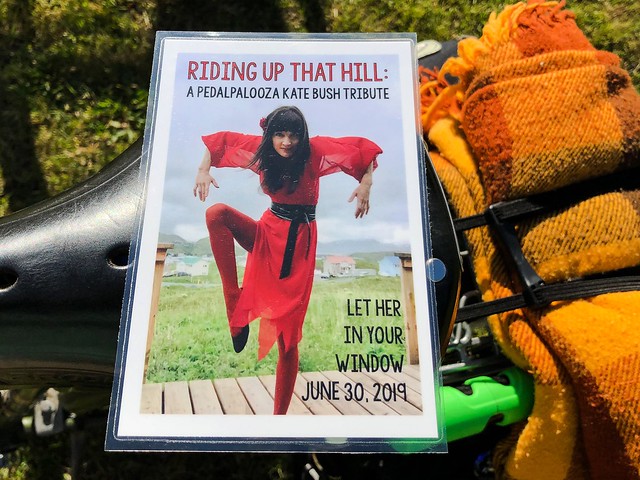 Finishing out #pedalpalooza2019 with the Kate Bush Ride. #pedalpalooza #bicycleride #katebush @pedalpaloozapdx