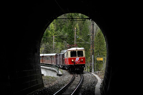 mariazellerbahn mzb gösing mostviertel niederösterreich ameiskogeltunnel gösinggraben viadukt tunnelblick tunnelportal növog e14 1099 109914 pflatsch sonderzug sonderfahrt fotofahrt dampfwolke tanago d850