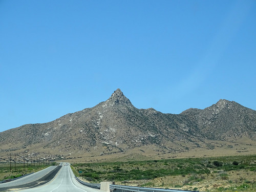 White Sands NM:  A View Of Organ Mountains Desert Peaks National Monument On Our Way To Las Cruces NM, usa newmexico whitesandsnm
