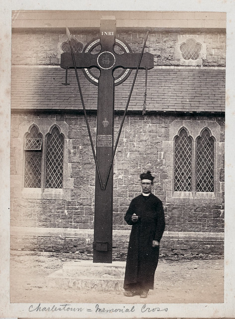 Memorial cross in Charlestown