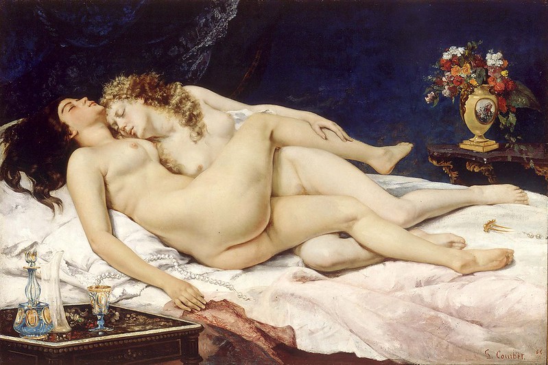 Gustave Courbet (1819-1877) - Sleep (1866)