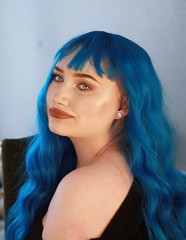 Blue hair, don't care