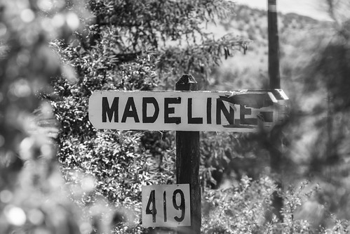 madelinecalifornia southernpacific modocline stationsign