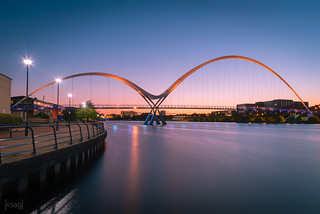 Infinity Bridge, Stockton-on-Tees, UK
