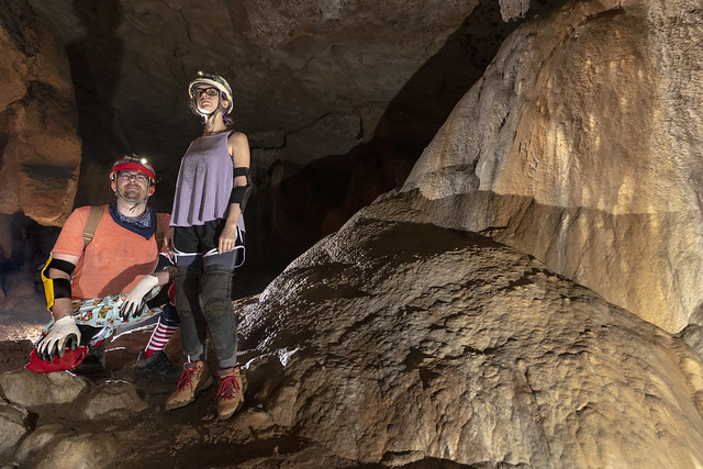 Daniel Hiner, Alana Hiner, Newman Cave, White County, Tennessee 2