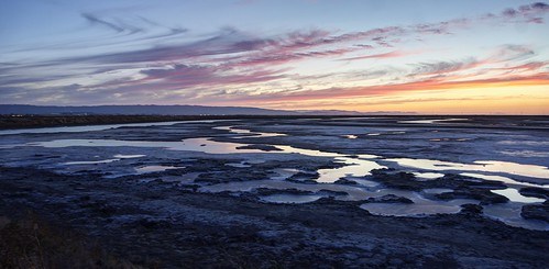 alviso sanjose california usa alvisomarinacountypark siliconvalley sanfranciscobay sanfranciscobayarea southbay saltpond salt mud dusk sunset bluehour outdoors water waterreflection sky cloud cloudy sony a6000 selp1650 3xp raw photomatix hdr qualityhdr qualityhdrphotography fav200